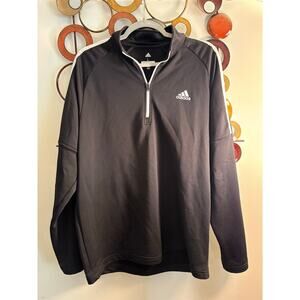 Men’s large adidas gold quarter zip